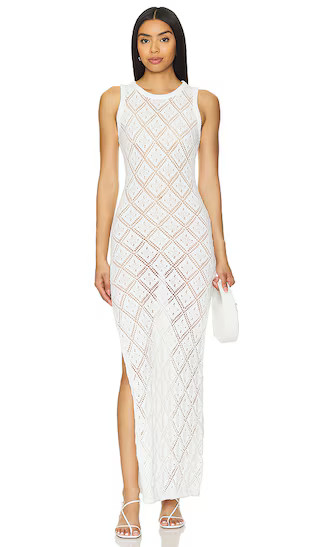Melani Maxi Dress in White | Revolve Clothing (Global)