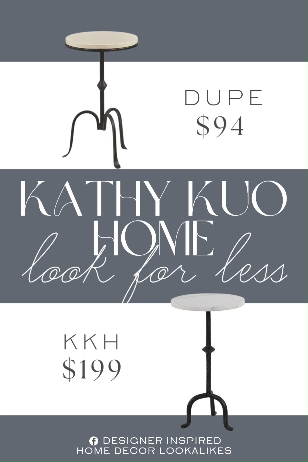 Inspired by Kathy Kuo Home Drink Table. Marble Pedestal Table. Faux Marble Accent Table. Round Marble End Table. Stone Top Drink Table. Contemporary Accent Table. Round Stone Pedestal Table. White Stone End Table. White Stone End Table. 

Home more affordable option find copy cat similar look for less budget friendly affordable cheap cheaper beautiful pretty. Clearance sale coupon code discount code promo code luxury lookalike look a like Inspo inspiration inspired by idea ideas Love like these? I share multiple every day in my FB group.
#kathykuohomeinspired #drinktable #sidetable #accenttable #endtable #stonetable #furniturefinds #livingroominspo #modernhome  

 #LTKHome