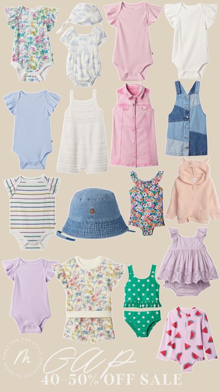 Gap Kids SALE- 40-50% off little girl finds! Super cute sets, dresses, & swimsuits! 🧸🩷

#LTKkids #LTKbaby #LTKsalealert