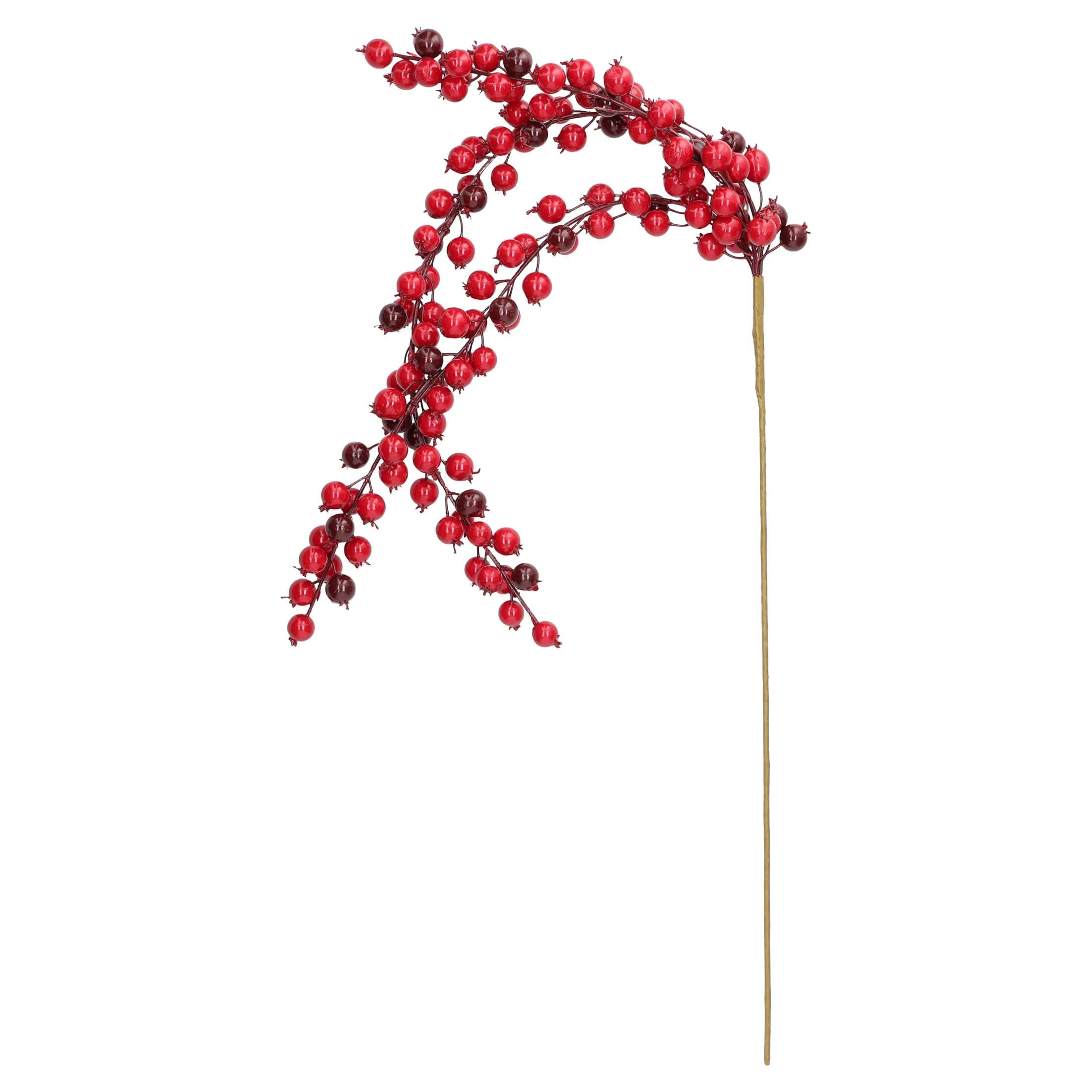 Red Berry Decorative Christmas Pick, 18", by Holiday Time | Walmart (US)