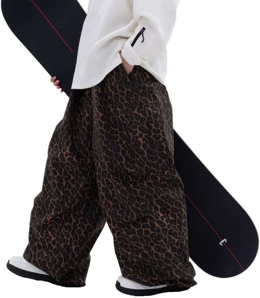 SNOWVERB Womens Mens Super Baggy 15K Waterproof Ski Snowboard Pants Mountain Freestyle Insulated ... | Amazon (US)