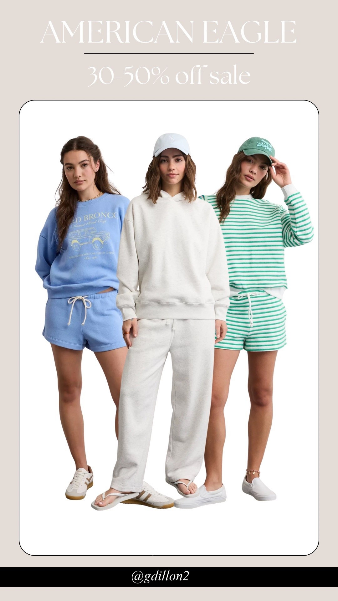 Happy Spring Break Sale: 30-50% off all AE & Aerie

#LTKU #LTKootd #LTKSaleAlert