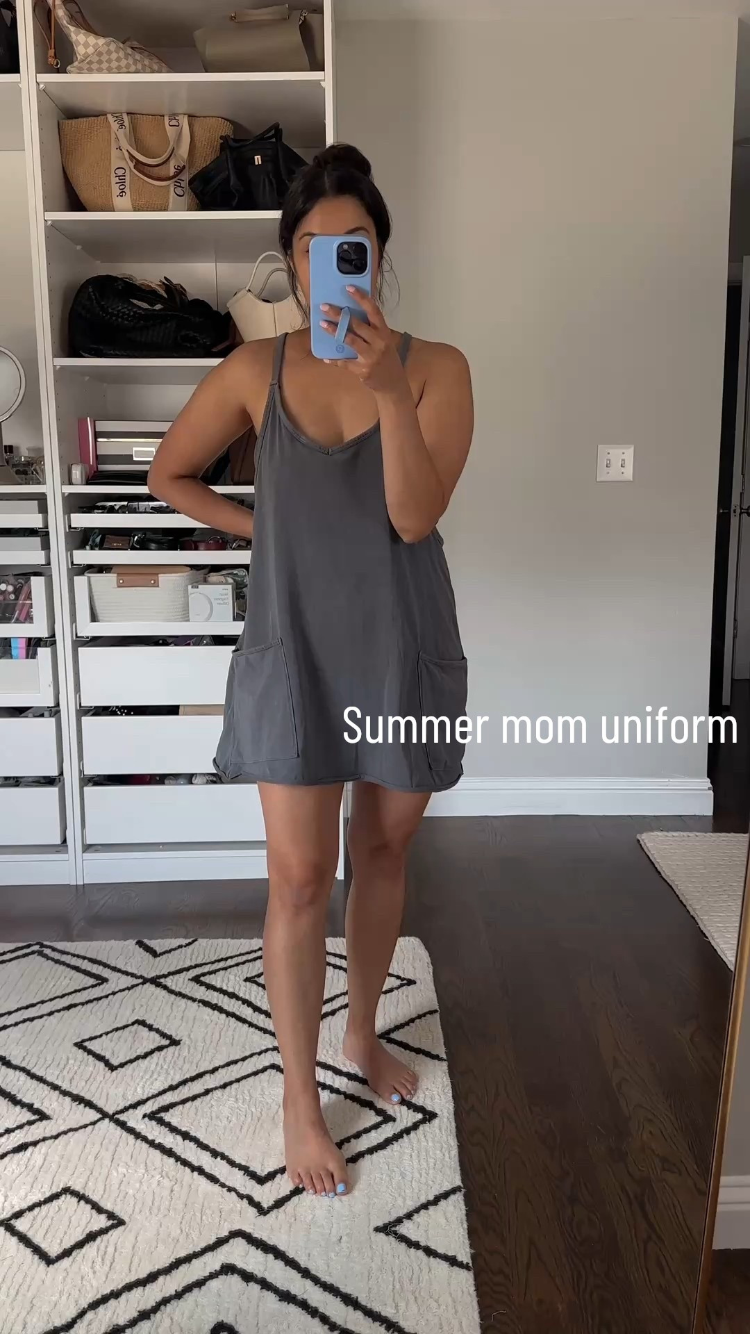 Wearing this dress romper for the millionth time 🩶 also have in the yellow 💛



Mom uniform, summer mom look, summer dress, vacation outfit, mom uniform, mom outfit, weekend casual, weekend mom outfit, wfh look, errand outfit 

#LTKActive #LTKPetite #LTKFamily