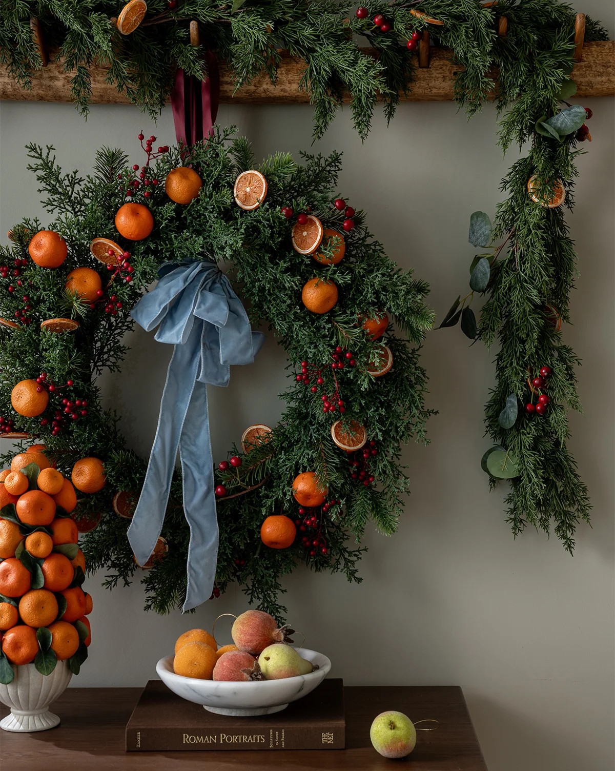 28" Citrus Faux Wreath | McGee & Co. (US)