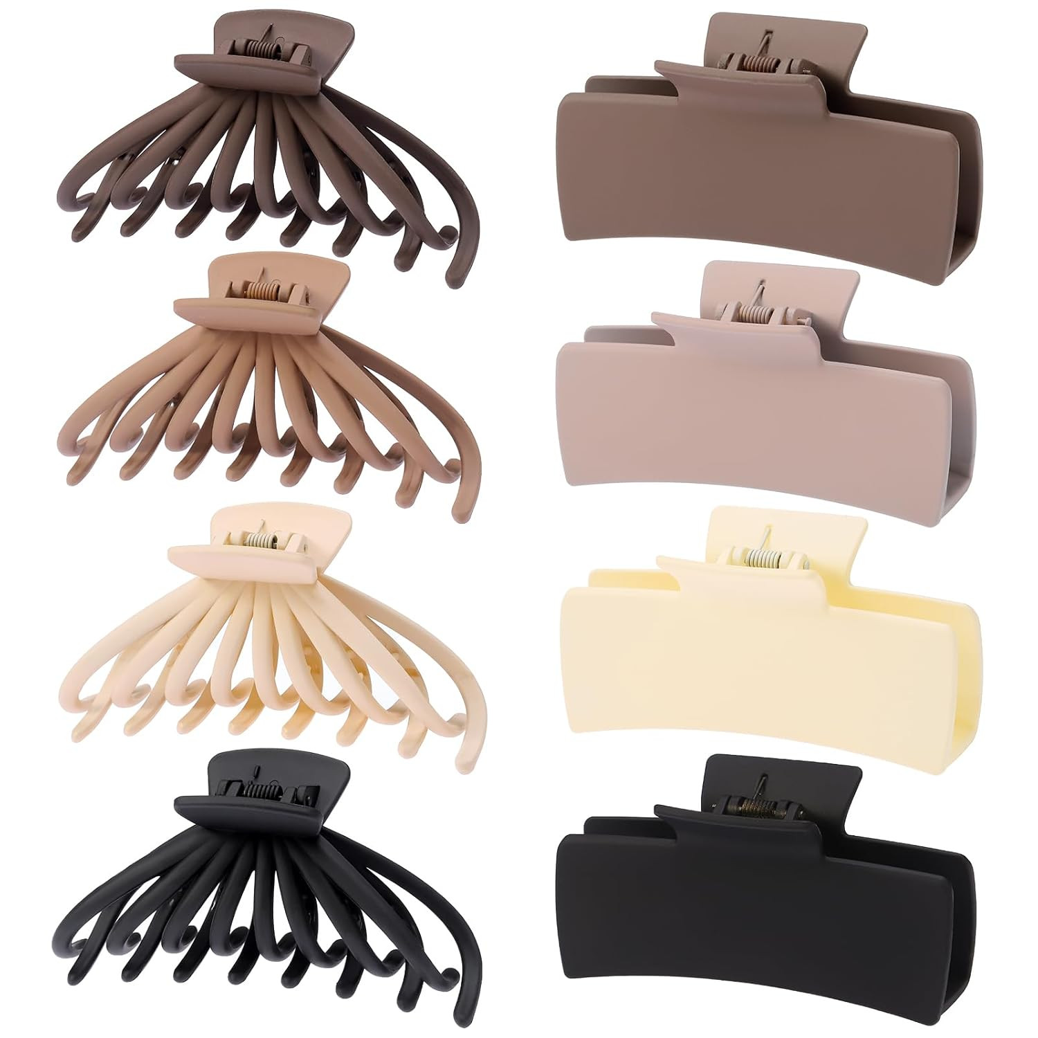 8 Pack Large Hair Clips for Women Mom Wife Daughter, Hair Claw Clips for Long Hair,Cute Gifts for... | Amazon (US)