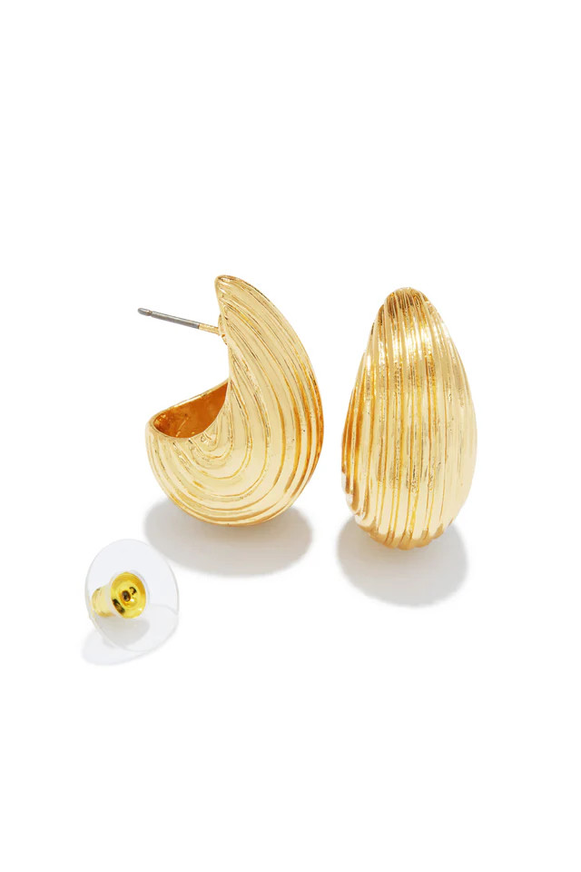 Miss Lola | Norah Gold Statement Earring | MISS LOLA