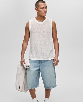 Men's Cotton Sweater Tank, Exclusively at Macy's | Macy's