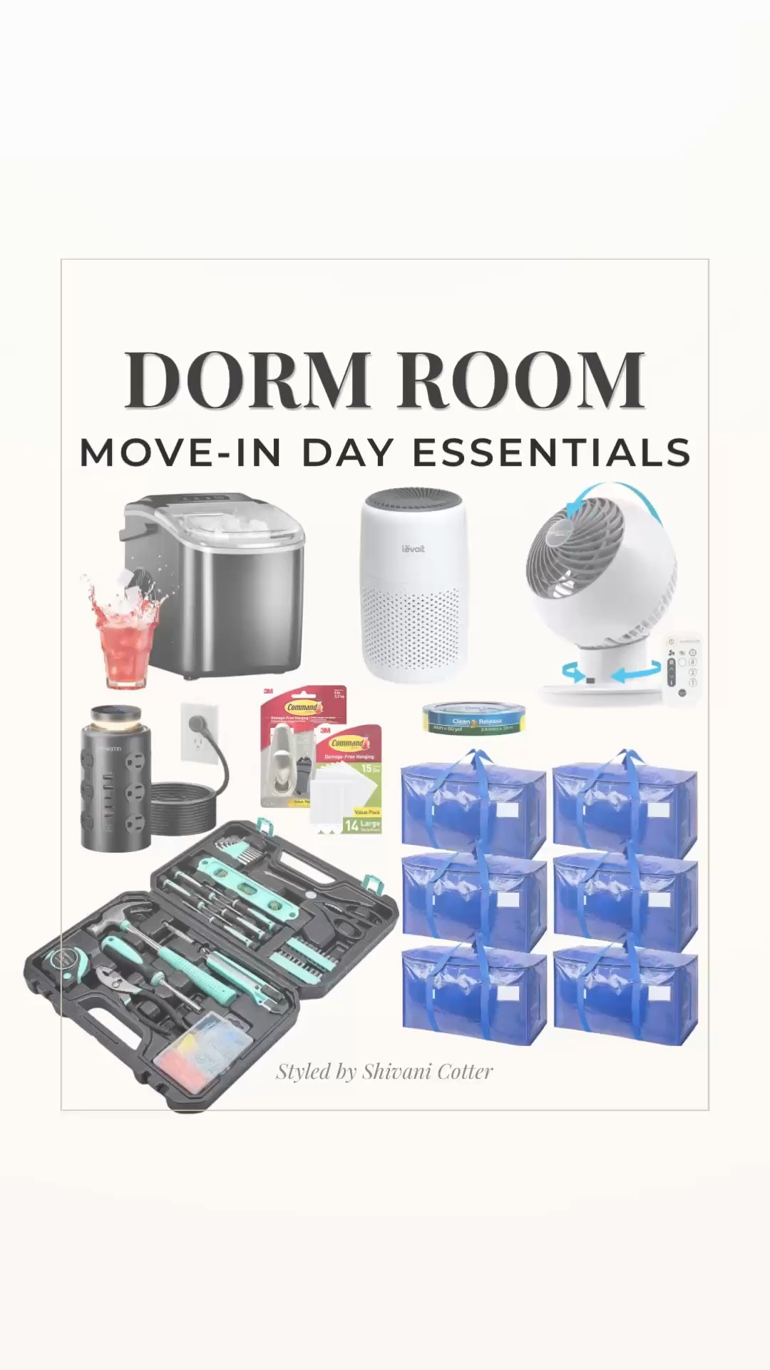 Dorm Room Move-In Essentials You’ll Actually Use
Moving into a dorm soon This is your go to list of dorm room essentials that make college life easier from day one
Think small space must haves like a powerful Woozoo fan for airflow a mini air purifier for clean dorm air a countertop ice maker for everyday convenience plus storage bins surge protectors and tools you will actually use.
These are the dorm essentials college girls are buying right now for move in day and they are worth every penny
Everything is linked for easy shopping and quick move in prep.
Save this for your dorm checklist and come back before move in day so you don’t forget anything 

 

#LTKHome