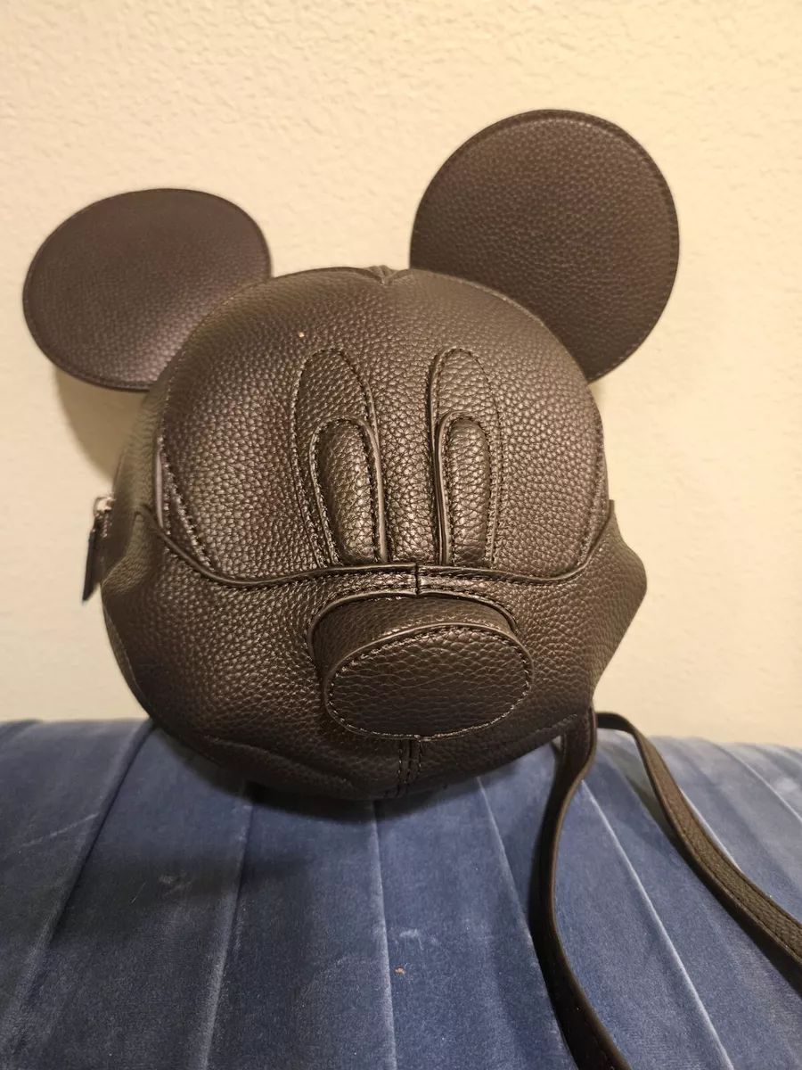 Danielle Nicole Disney Mickey Mouse Head Black 3D Crossbody Purse Bag New w/ Tag  | eBay | eBay US