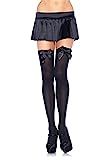 Leg Avenue Women's Satin Bow Accent Thigh Highs | Amazon (US)