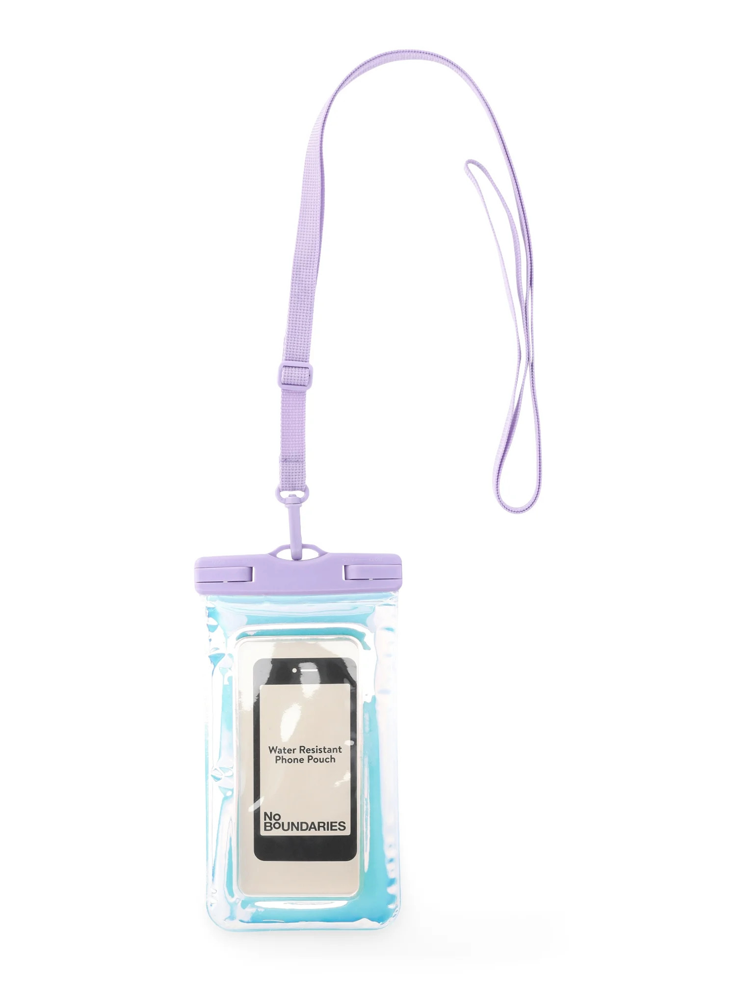 No Boundaries Water Resistant Cellie Pouch,Holographic, Women’s | Walmart (US)