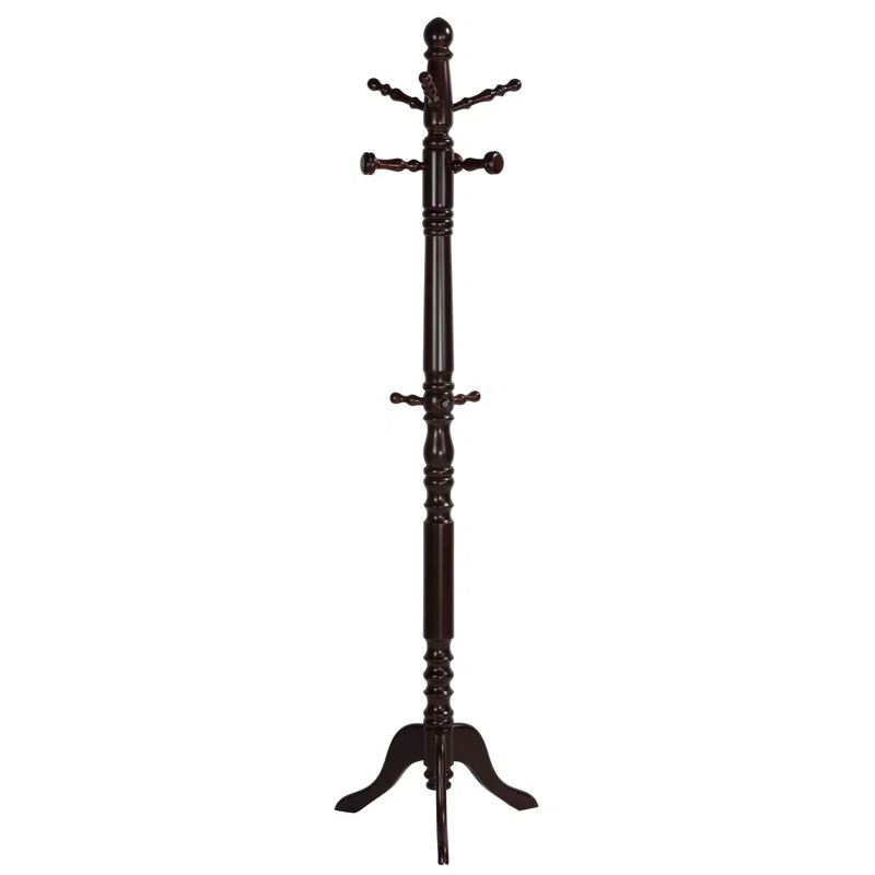 Shippee Solid Wood Freestanding 10 - Hook Coat Rack | Wayfair North America