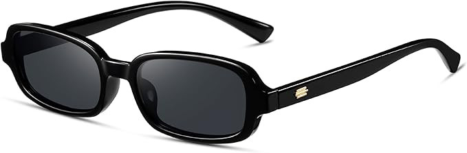 Rectangle Sunglasses Womens Trendy Retro 90s Small Square Sun Glasses UV400 Protection Shades CL0... | Amazon (US)