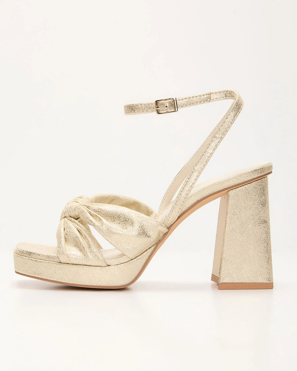 Fairydust Metallic Twist Front Heels | VICI