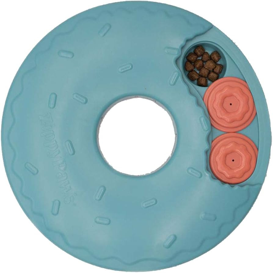 ZippyPaws - Interactive Dog Puzzle Toy - SmartyPaws Puzzler - Donut Slider | Amazon (US)