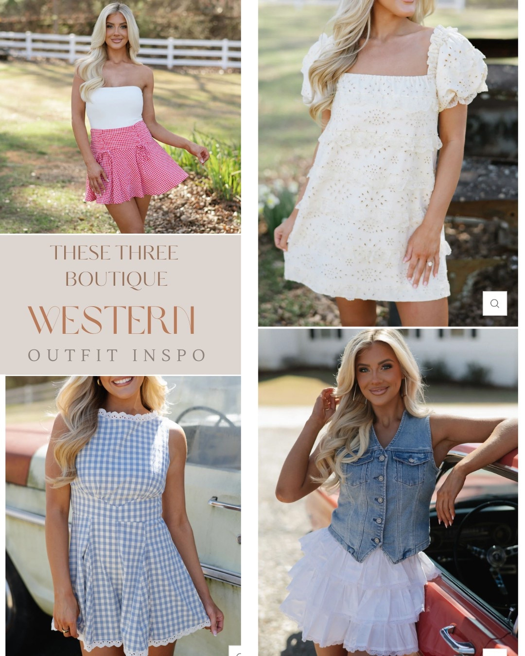 Boots, hats, and country roads. 🌾🤠 #WesternVibes #thesethreepartner #westernfashion #shopthesethree

#LTKFestival #LTKSeasonal #LTKStyleTip