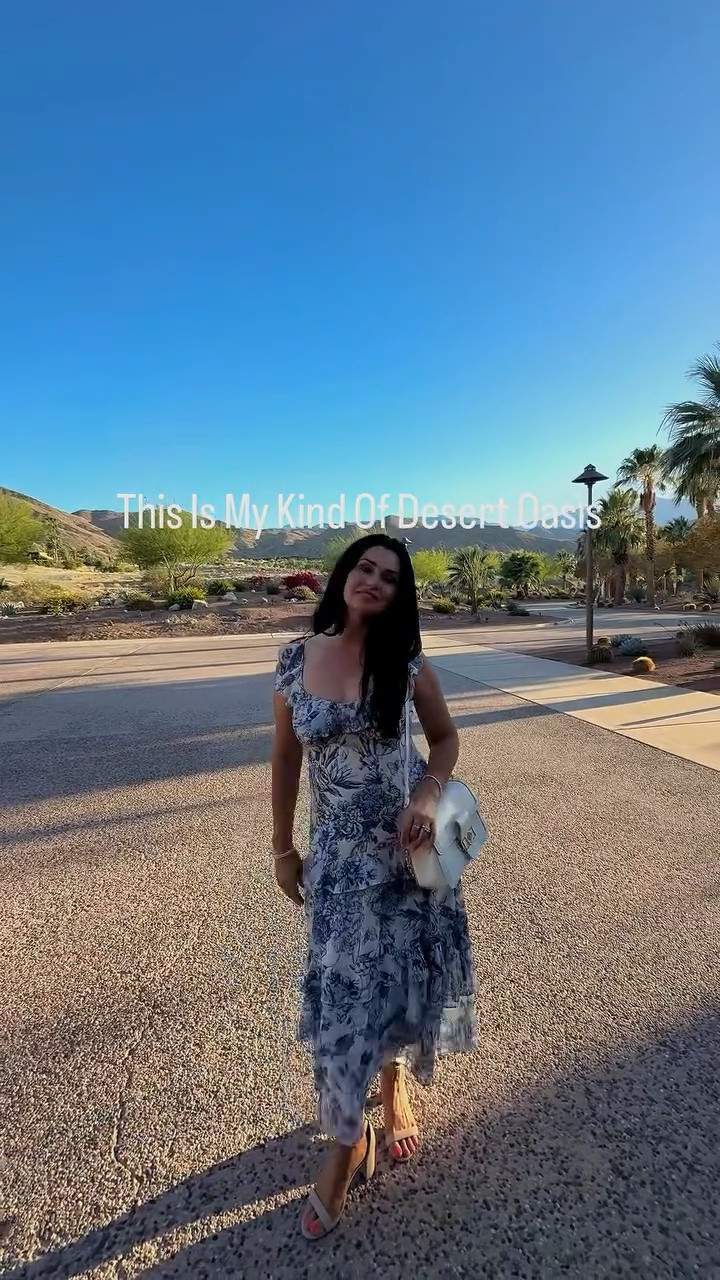 “Indulge in pure desert luxury at The Ritz-Carlton, Rancho Mirage! ✨🌵”

“There’s nothing quite like a serene getaway to recharge, and my recent stay at Ritz  Carlton Rancho Mirage was absolute perfection. 👍

From waking up to an incredible breakfast buffet spread to unwinding in my room with a private firepit under the desert stars, every moment was pure bliss. And, of course, lounging by the pool with those breathtaking views.✨

Speaking of unforgettable stays, have you read my Best Resorts in Palm Springs blog post on MarneysTidbits.com? 🌸 

This gem definitely made the list! Link in bio to discover more of my top recommendations for your next desert escape! 

#maxidress #beachvacationoutfits #summeroutfits #vacationoutfitsbeach #summerdresses

#LTKootd #LTKTravel #LTKSaleAlert