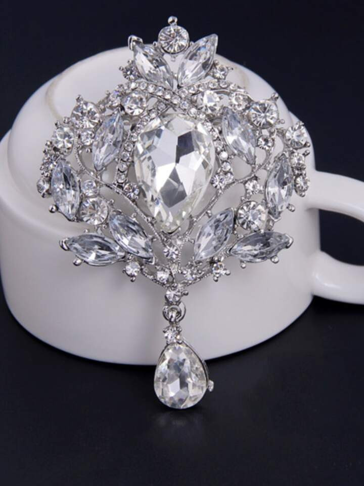 Rhinestone Decor Brooch | SHEIN