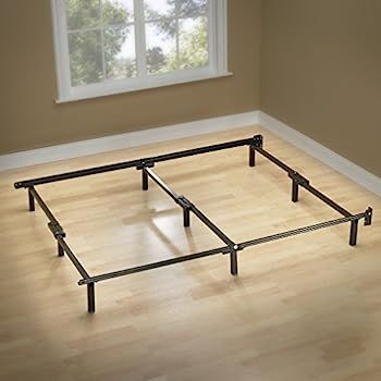 Zinus Michelle Compack 9-Leg Support Bed Frame, for Box Spring and Mattress Set, King | Amazon (US)