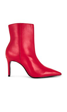 Schutz Mikki Bootie in Flame Scarlet from Revolve.com | Revolve Clothing (Global)