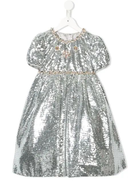 sequin embellished party dress | Farfetch (US)