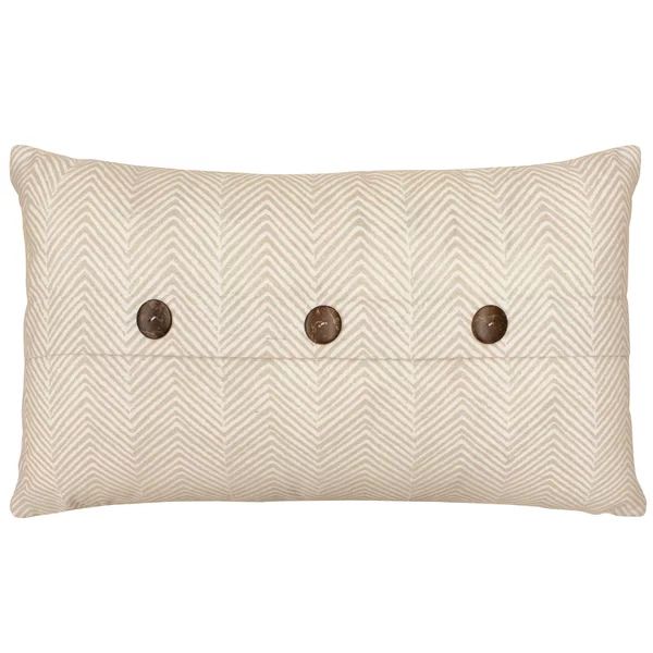 Milly Chevron Lumbar Pillow | Wayfair North America