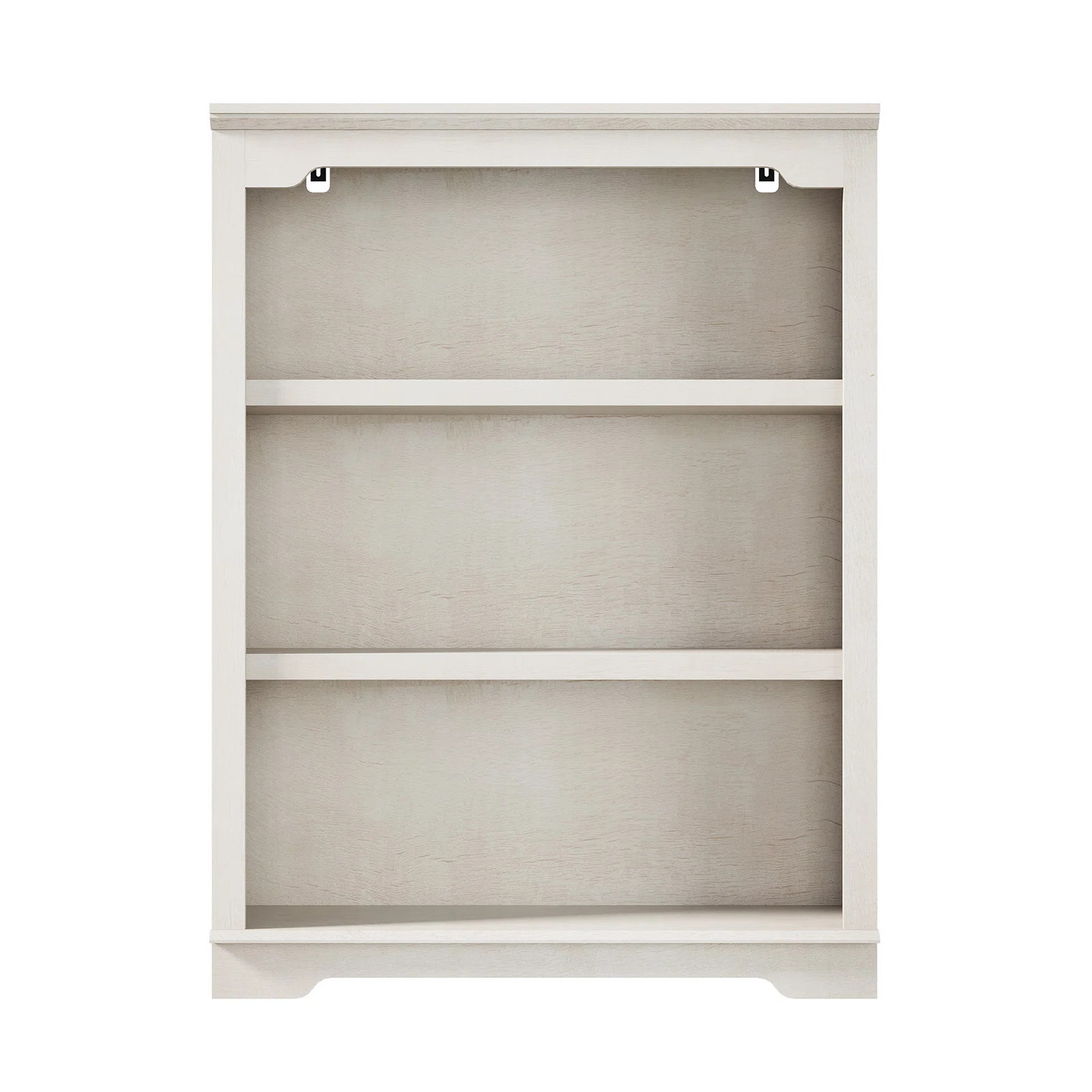Luper 42.1" H x 31.5" W Standard Bookcase with 3-Tiers Shelf | Wayfair North America