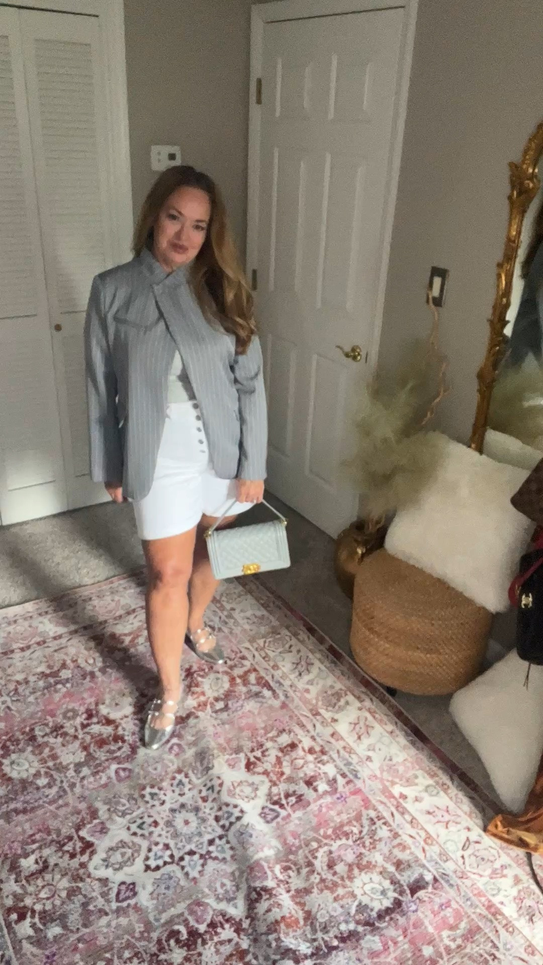 Fall
Preview

Updated gray pinstripes blazer with unique button up silhouettes that also can be converted to the standard open style.

#LTKWorkwear #LTKOver40 #LTKSeasonal