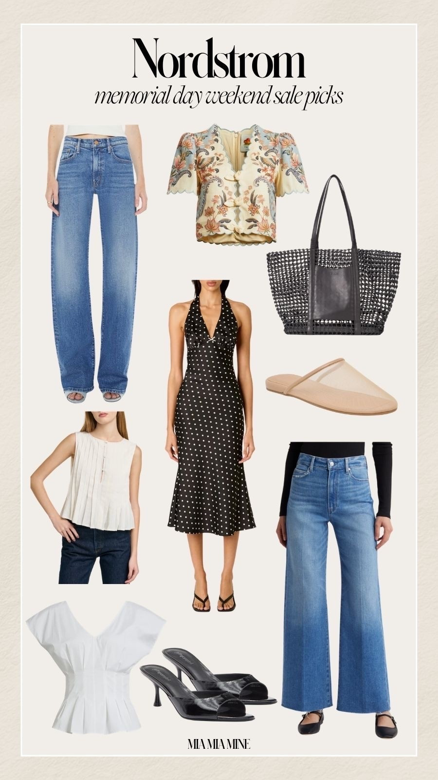 Nordstrom Memorial Day weekend sales
Save on the mother lasso jeans, Paige Anessa wide leg jeans, farm Rio top and more

#LTKOver40 #LTKSeasonal #LTKSaleAlert