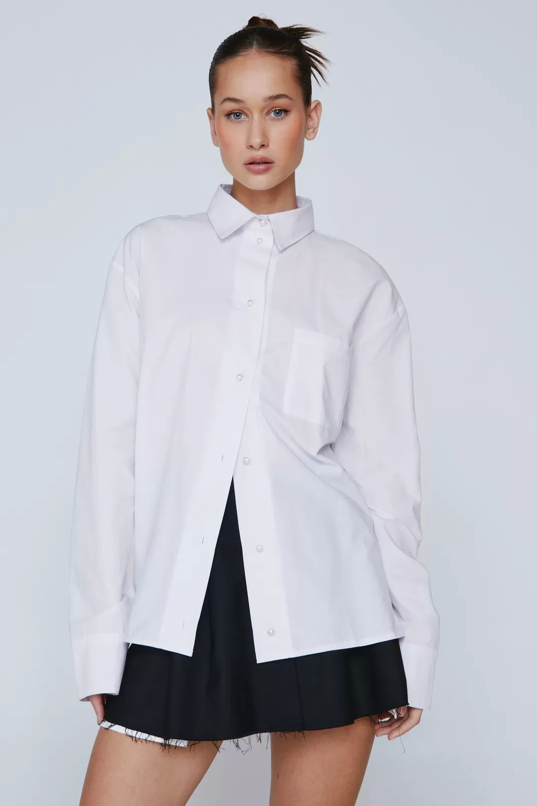 Poplin Relaxed Shirt | Nasty Gal UK (+IE)