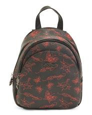 Printed Two Compartment Zippered Backpack | TJ Maxx