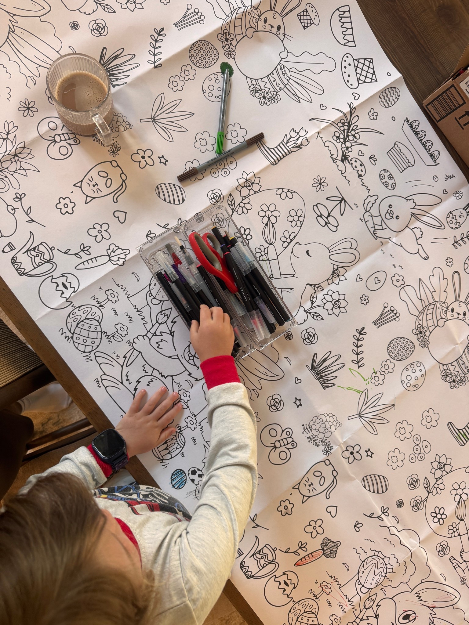 A simple & fun spring and Easter activity! 🐰

easter | kids activity | coloring pages