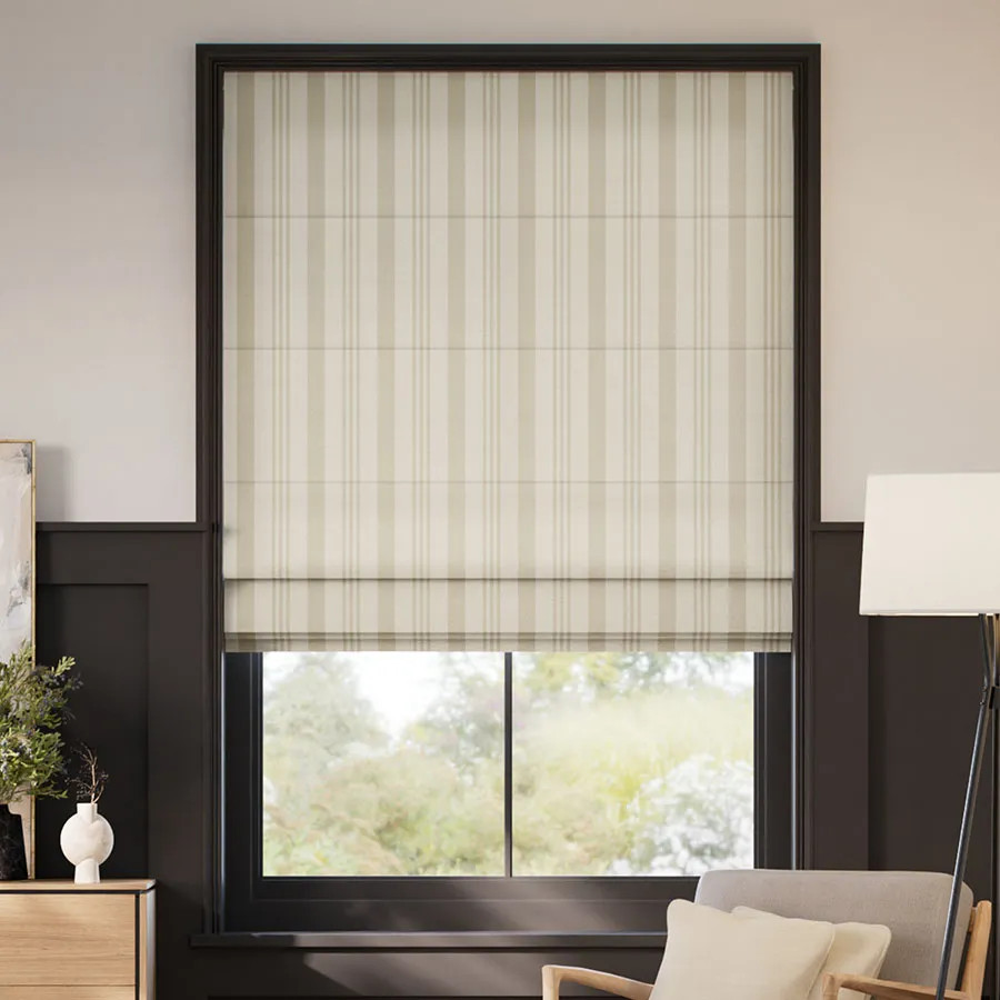 Striped Roman Shades | Select Blinds