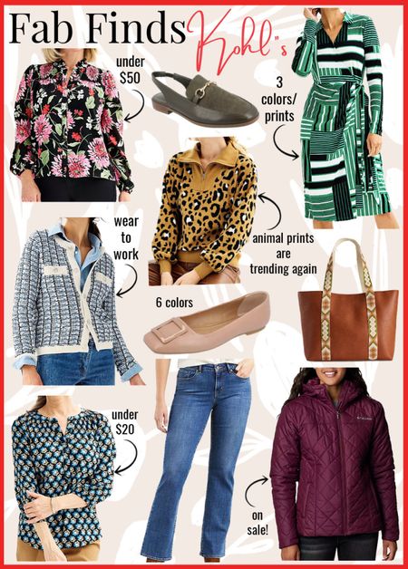 Have you shopped Kohl’s lately? They have a wonderful variety of fashions and accessories and designer collabs at incredible prices. #fabfinds #gooddeals #bestbuys #save #sales #under100 #fashionover40 #over50fashion #fabulousafter40 

#LTKfindsunder100 #LTKsalealert #LTKover40