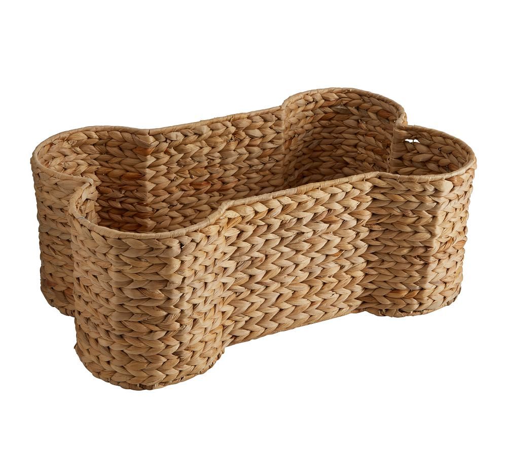 Handwoven Seagrass Pet Storage Basket | Pottery Barn (US)