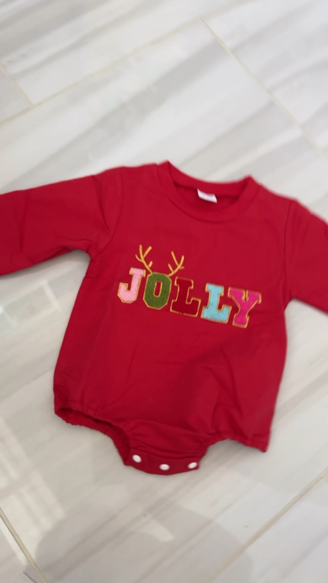 Amazon find! Baby girl Christmas outfit. 6 to 9 months. 

#LTKHoliday #LTKBaby #LTKKids