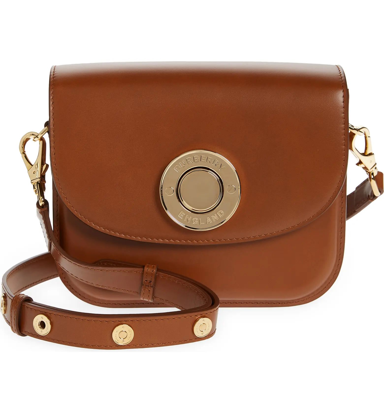 Small Note Smooth Leather Satchel | Nordstrom