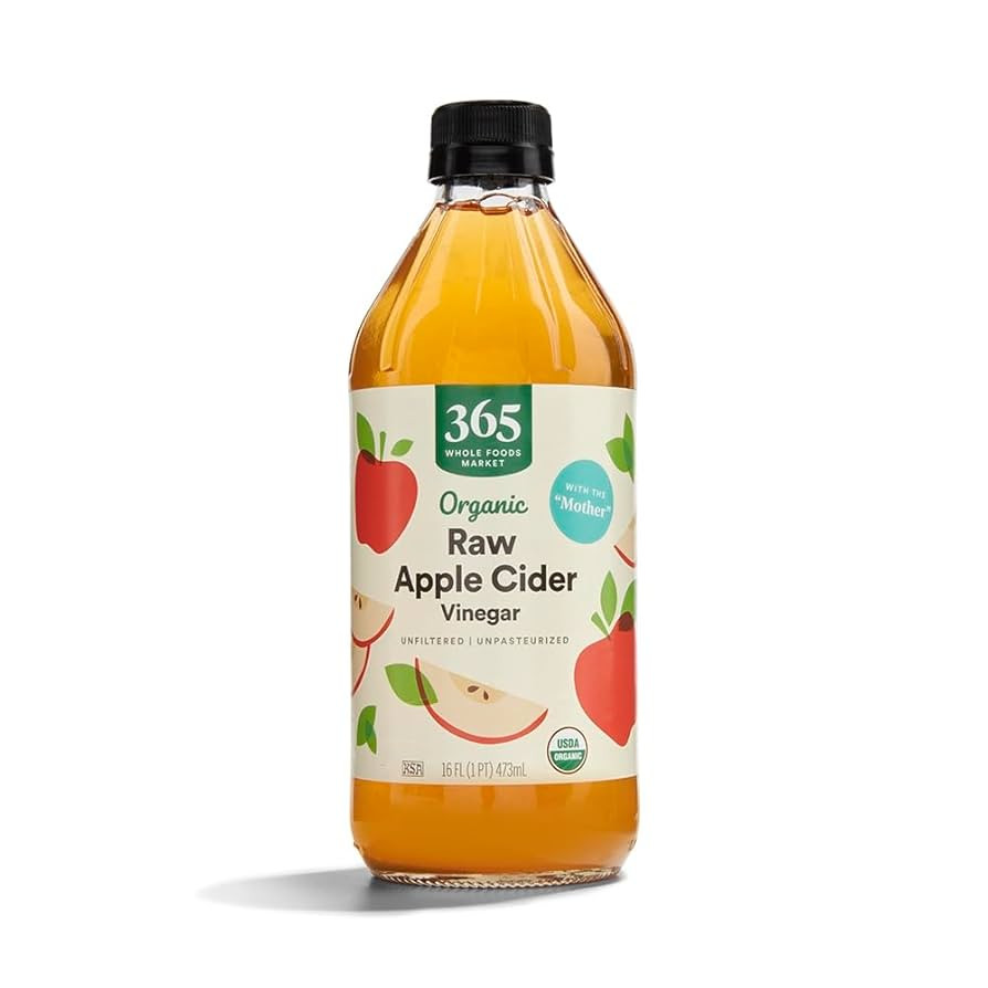 365 by Whole Foods Market, Organic Raw Apple Cider Vinegar, 16 Fl Oz | Amazon (US)