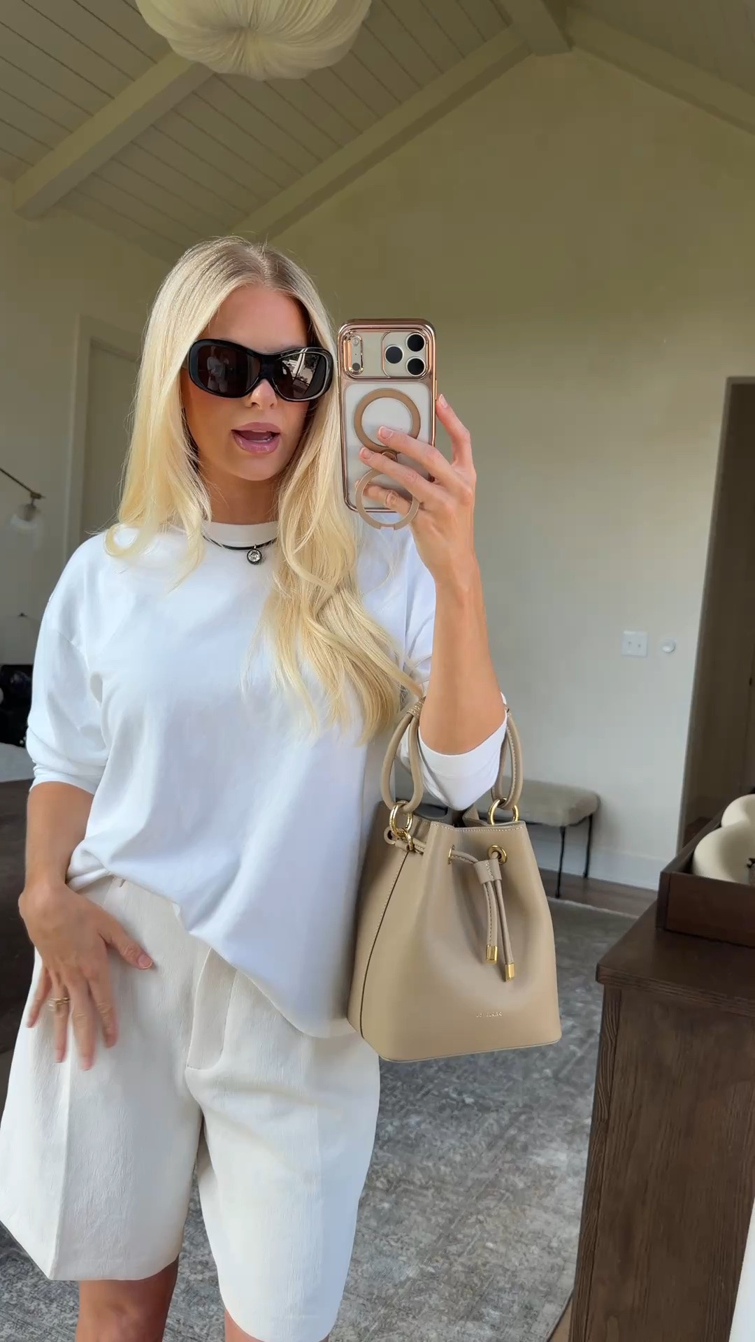 SIZE: med in tee, 8 in shorts (light birch), shoes run tts (linked similar)! #kathleenpost

Comfy chic outfit, coffee run look, lunch date look

#LTKootd #LTKSeasonal