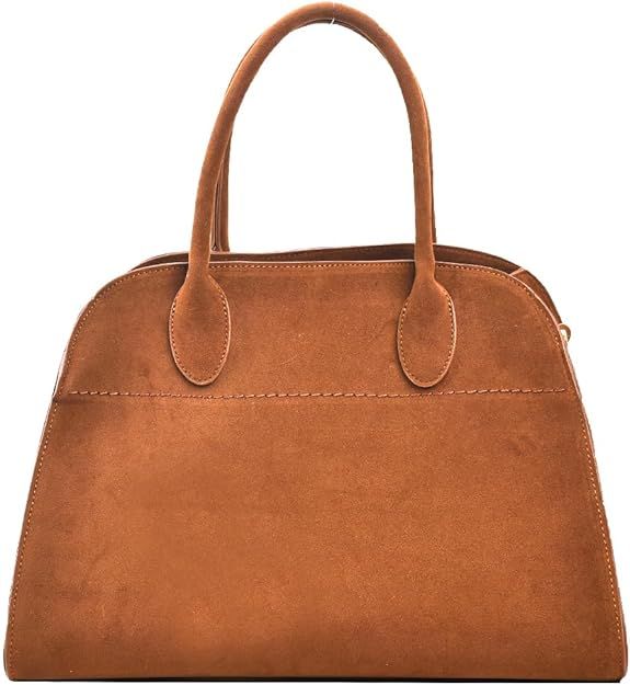 ANKICK Crossbody Bags for Women Suede Purse Tote Bag Vintage Top Handle Bag Fashion Retro Shoulde... | Amazon (US)
