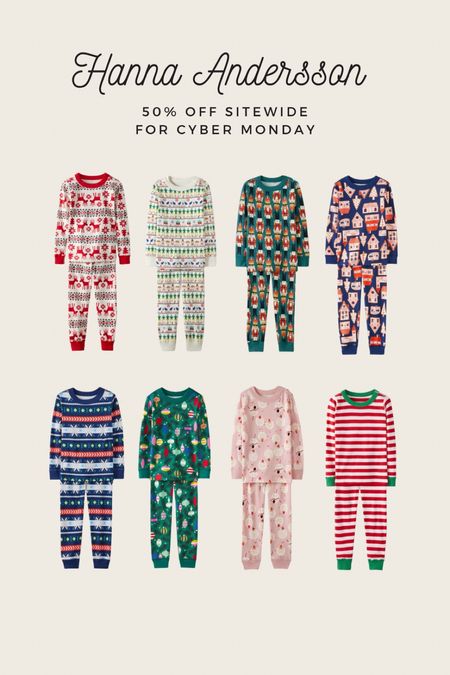 Hanna Andersson holiday pajamas & everything else is 50% off for a special Cyber Monday sale! Perfect time to stock up on some cute winter clothes for kids!

We love these for our toddler! Great quality and would be an awesome holiday gift. Come in sizes for babies, children and adults 

Kids pjs, Christmas pajamas, holiday pjs, winter pjs

#LTKkids #LTKHoliday #LTKCyberWeek