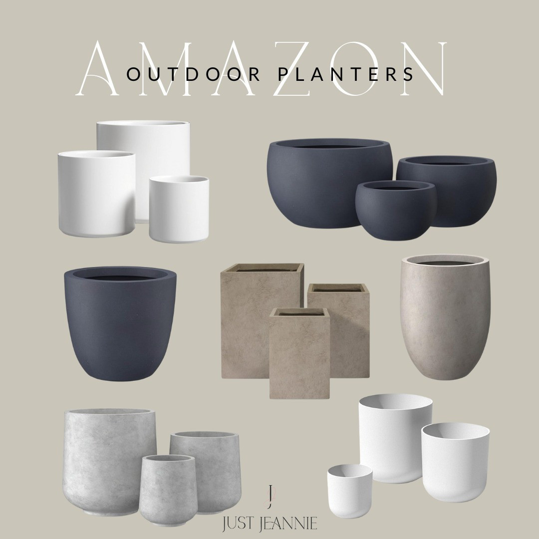 Find these versatile and classic outdoor planters, perfect for elevating the look of your backyard#planters #outdoor #patio #outdoordecor #planting

#LTKSeasonal #LTKhome