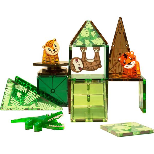 Magna-Tiles Jungle Animals 25 Piece Set | Maisonette