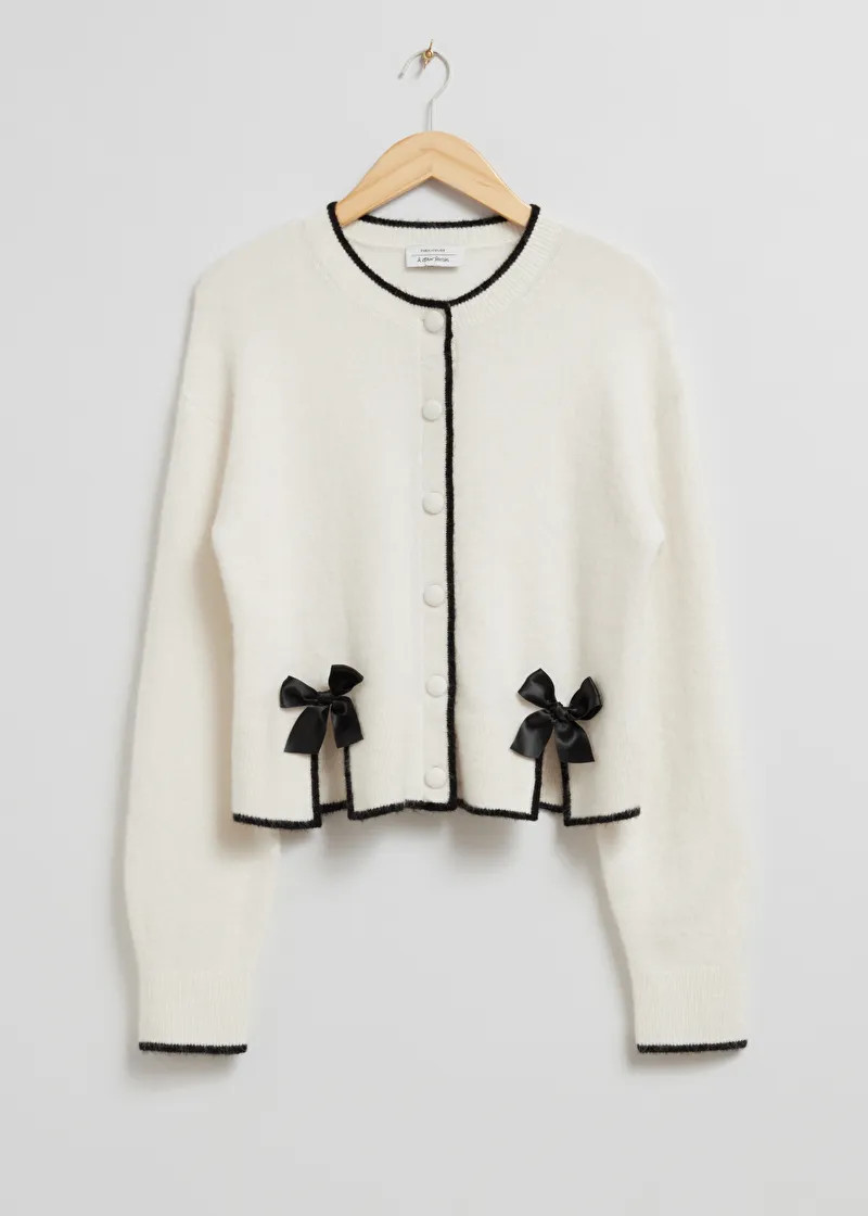 Satin-Bow Cardigan | & Other Stories (EU + UK)