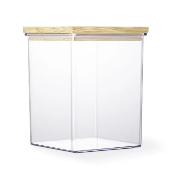 Thyme & Table Medium 8.9 Cup Pantry Storage Container with Bamboo Lid | Walmart (US)
