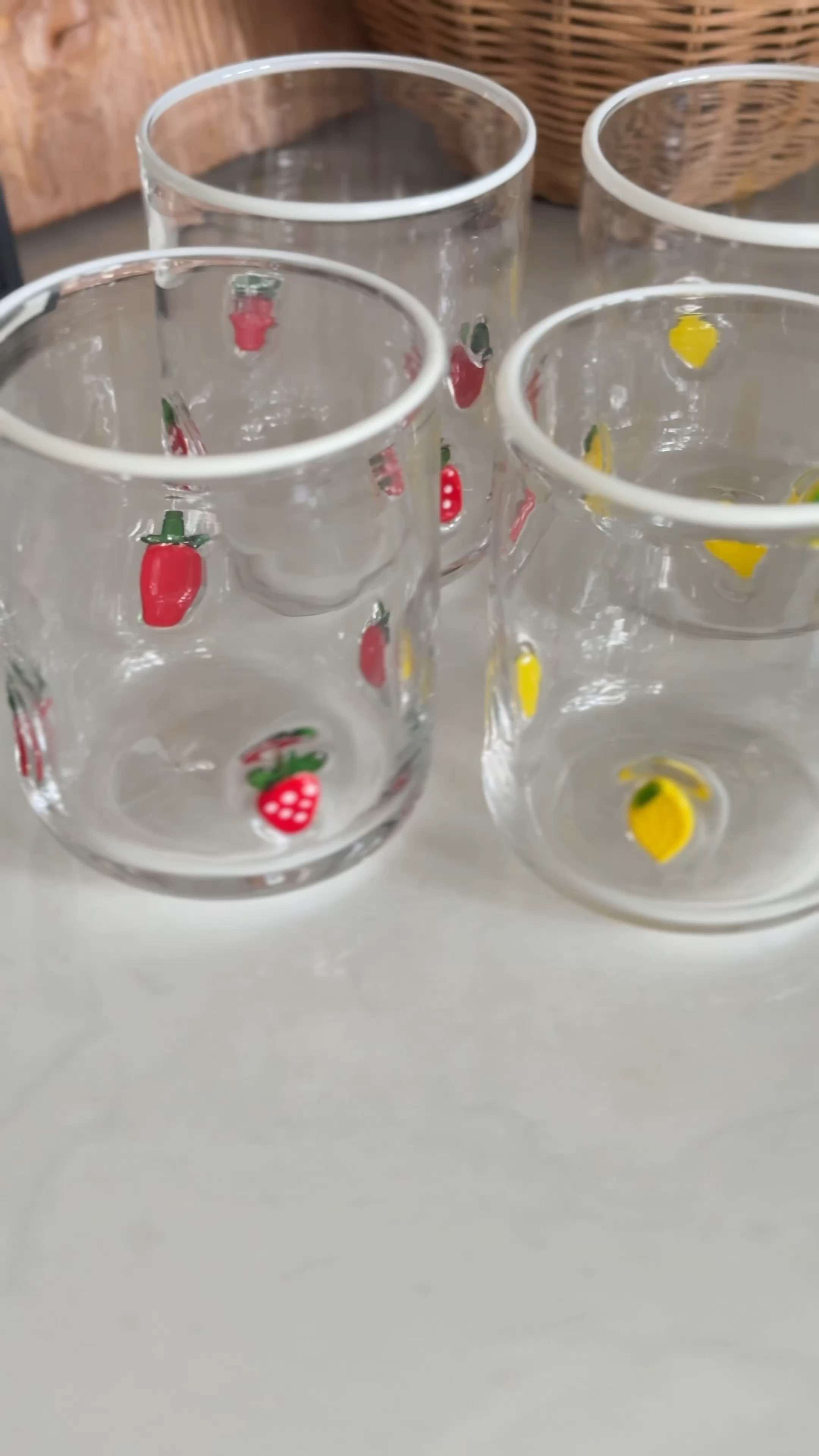 Summer icon glasses I’m loving, also tagging some fun new releases. These are my favorite glasses for iced coffee!

Anthropologie - Anthro - Icon Glasses - Summer Drinkware - Cute Drinking Cups - Bows - Lemons - Strawberries - Cherries 

#LTKHome #LTKMostLoved #LTKWatchNow