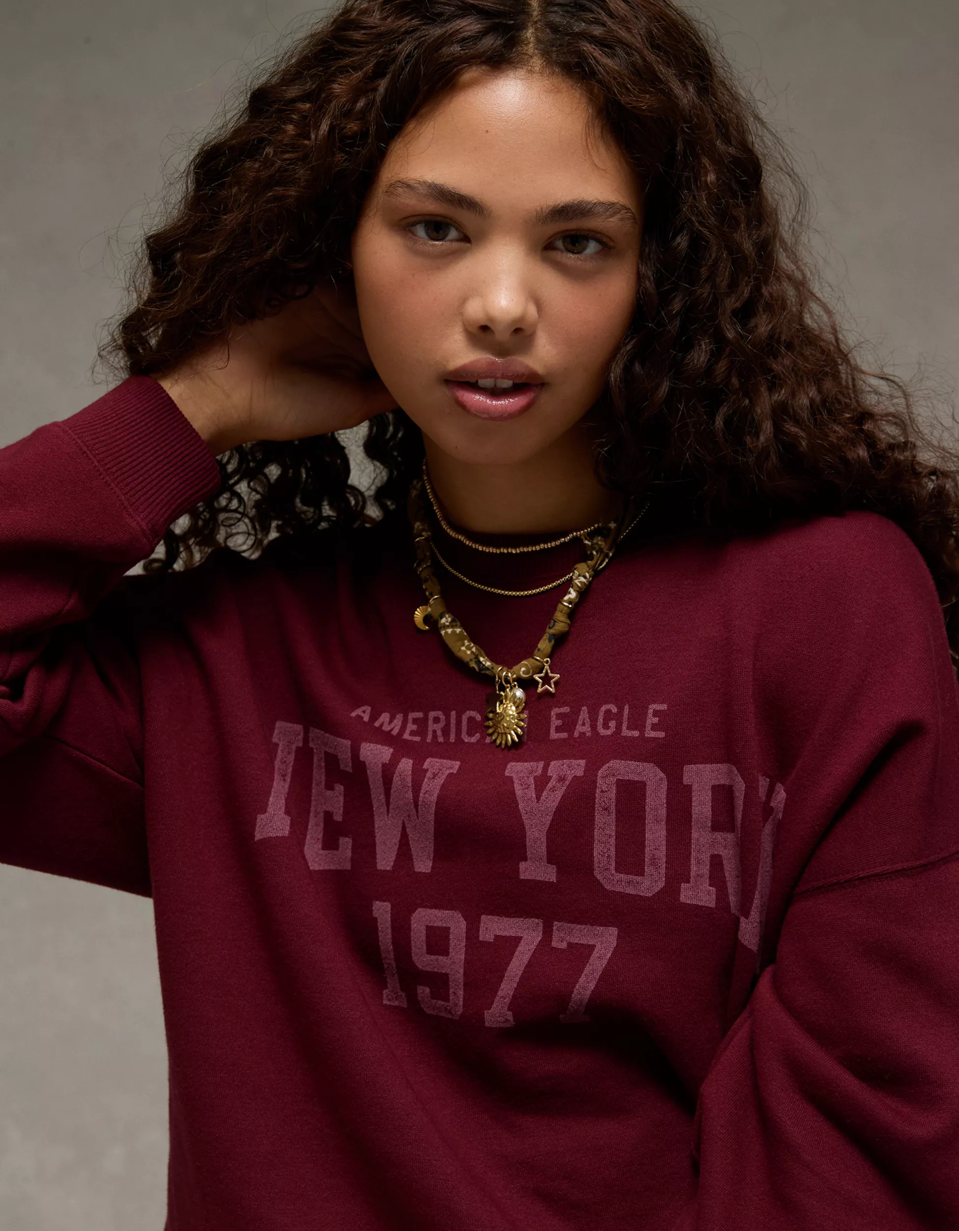 AE Funday Graphic Sweatshirt | American Eagle Outfitters (US & CA)