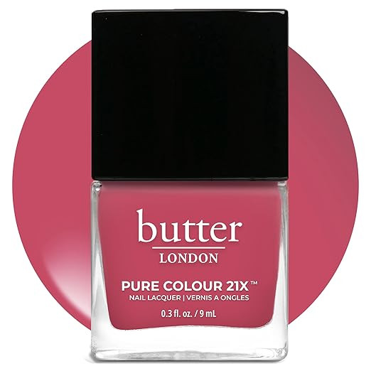 butter LONDON PC21X Nail Lacquer Polish - Fast-Drying, Long Lasting Color with Gel-Like Finish & ... | Amazon (US)