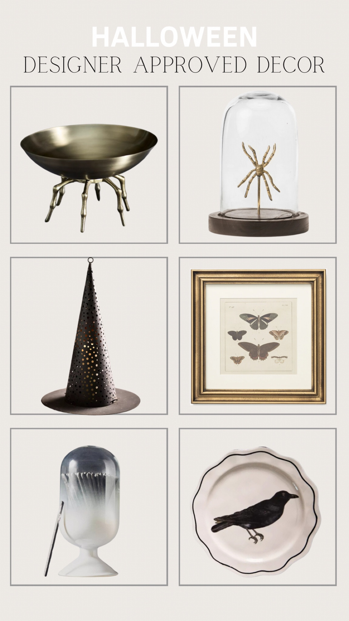 Classic Halloween decor, designer approved Halloween decorations, Halloween for the home, Anthropologie, McGee and Co

#LTKHome #LTKSeasonal #LTKStyleTip