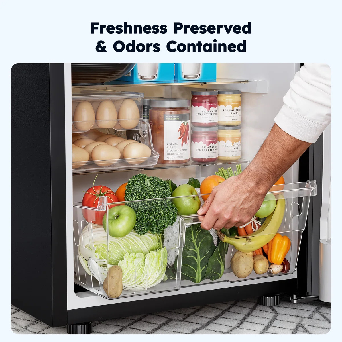 Simzlife 3.2 Cubic Feet Small Fridge Convertible Mini Fridge with Freezer By Simzlife, Silver ZX-... | Wayfair North America